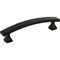 Elements 96 mm Center-to-Center Matte Black Square Hadly Cabinet Pull 449-96MB - alternate 1